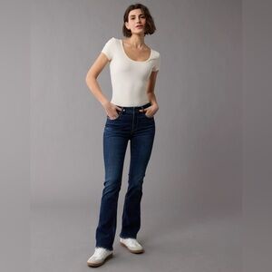 AE Next Level High-Waisted Skinny Kick Jean